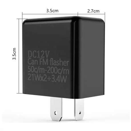 MC Flasher Relay for LED Indicators 12V (2-Pin)