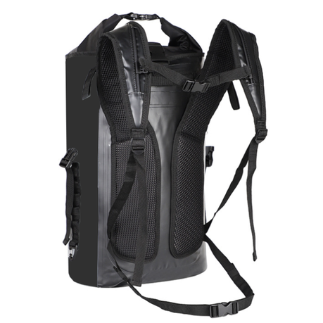 Black Waterproof Backpack (40L