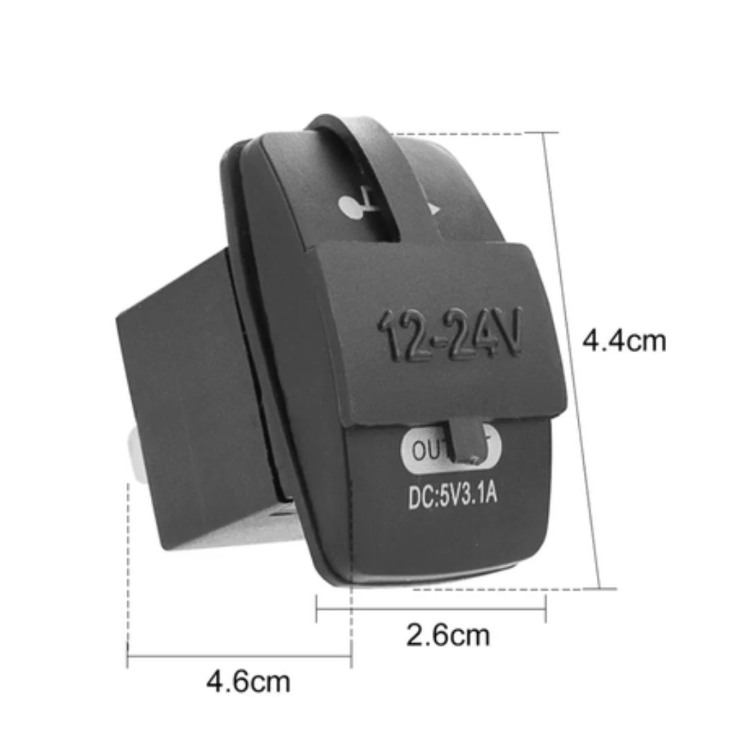 Dual USB Socket (3.1A)