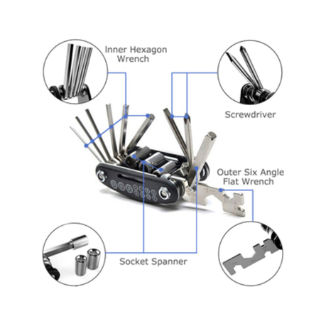 Multifunction Mobile Repair Tool - 16-in-1