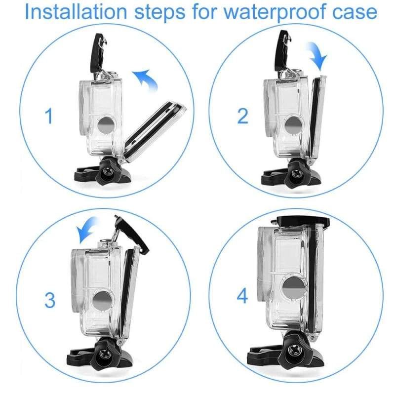 40m Waterproof Dive Housing for GoPro Hero 8