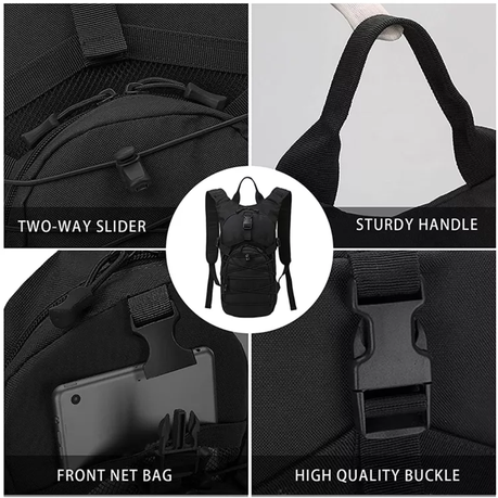 Black Hiking/ Travel Backpack (Small)