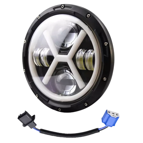 Automotive LED Round Headlight Set (7 Inch)
