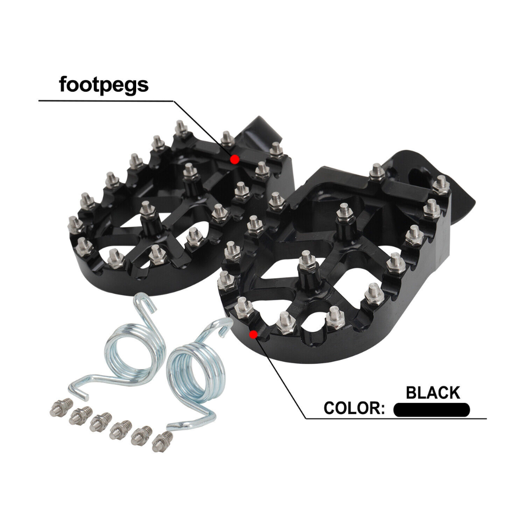 Foot Peg Set: Yamaha YZ450F / WR450F & YZ250F / WR250F