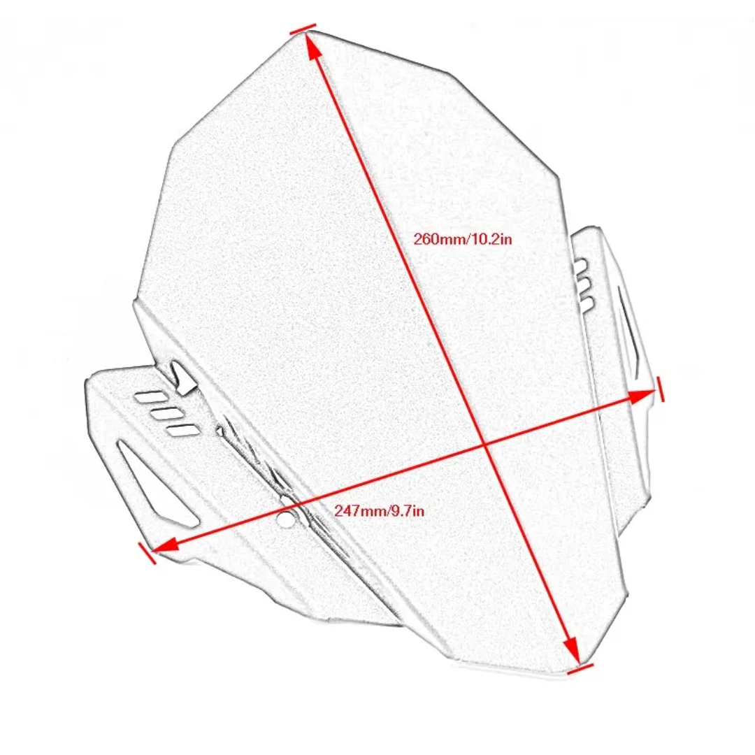 Screen/Fairing Compatible with Yamaha MT-07 (2018-2020)