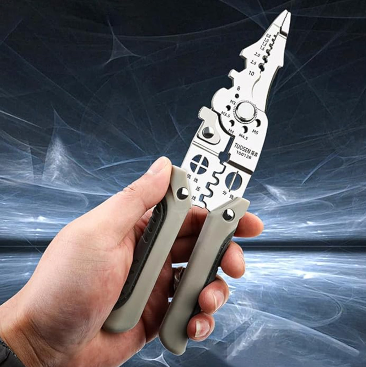 Ultimate Multi Tool Pliers for Cutting, Crimping & Stripping
