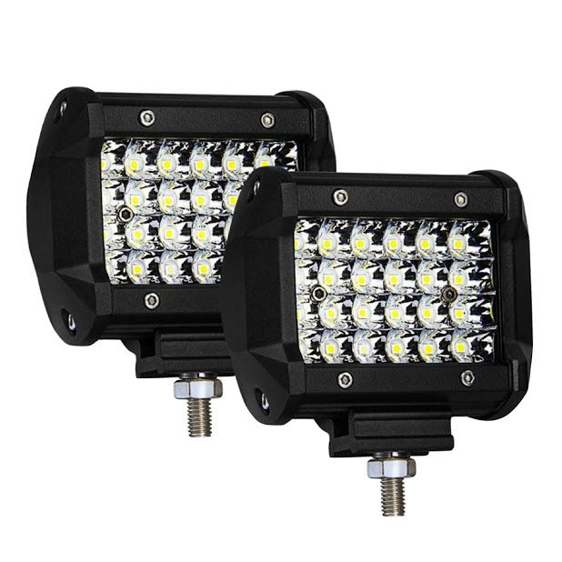 Fleek 72W LED Work Light Bar Fog Lamp for SUV Trucks