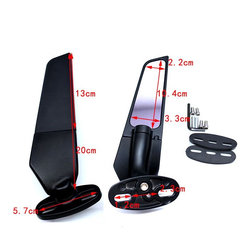 Motorcycle Wind Wing Mirror (Set)