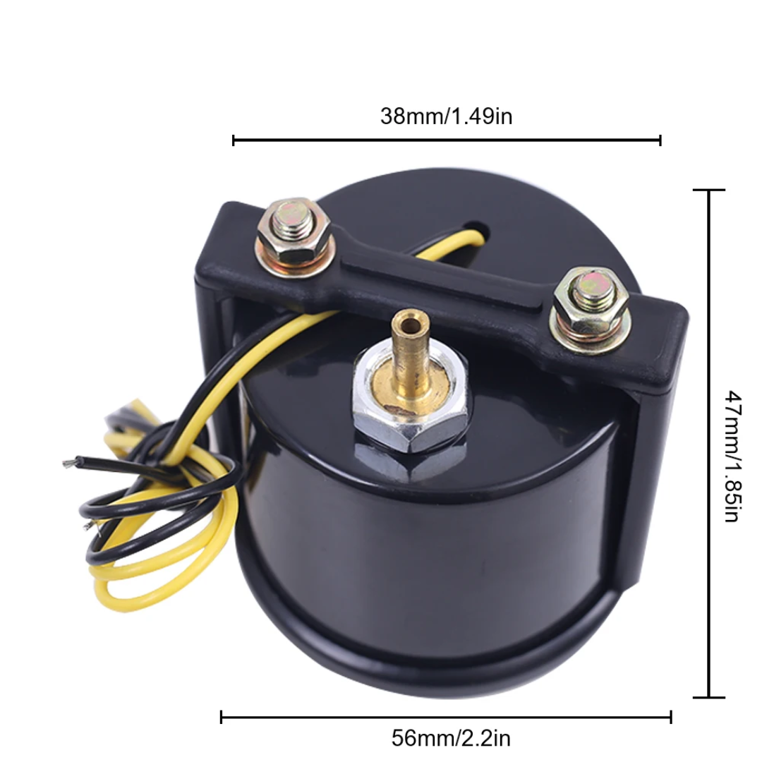 Automotive Bar Boost Gauge - Black (52mm)