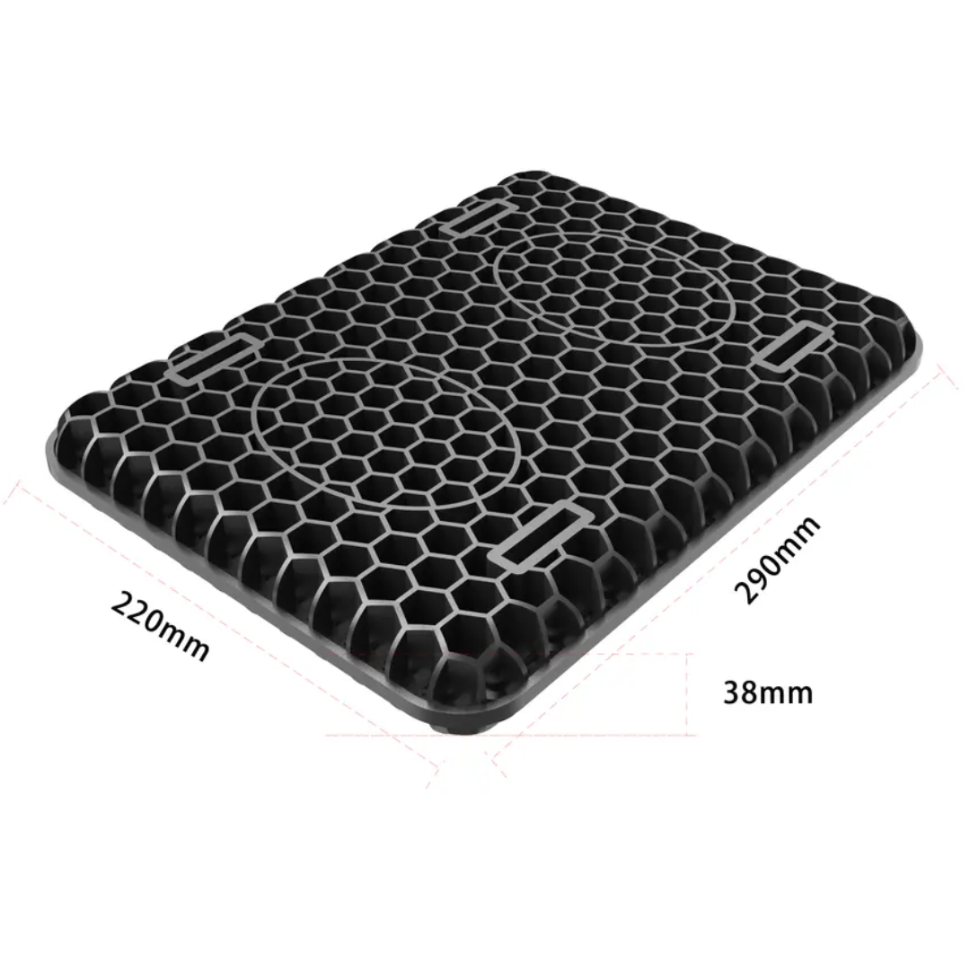MC Gel Honeycomb Comfort Seat Cushion - Rear Seat/ Small