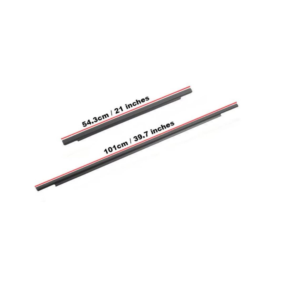 Aftermarket Window Weather Strip Trim Set: Toyota FJ Cruiser (4-Piece)