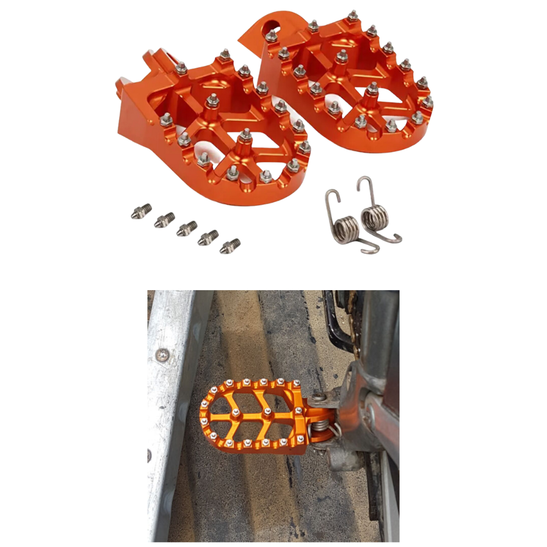 Foot Peg Set Compatible with KTM (65-1290cc)