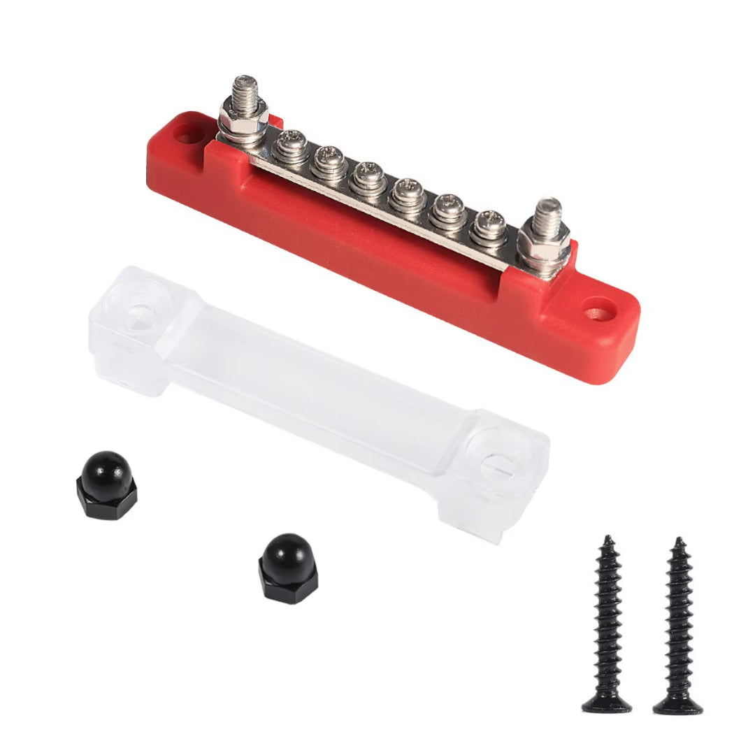 Ground Power Distribution Terminal Block (6 Terminal Bus Bar)
