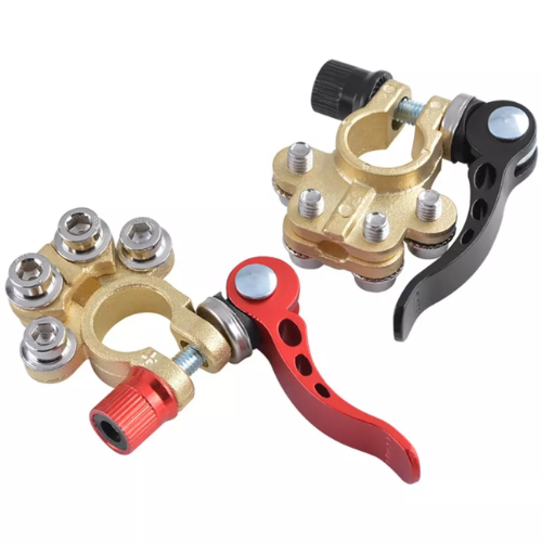 Automotive Battery Terminal Connector with Extra Terminals (Set)