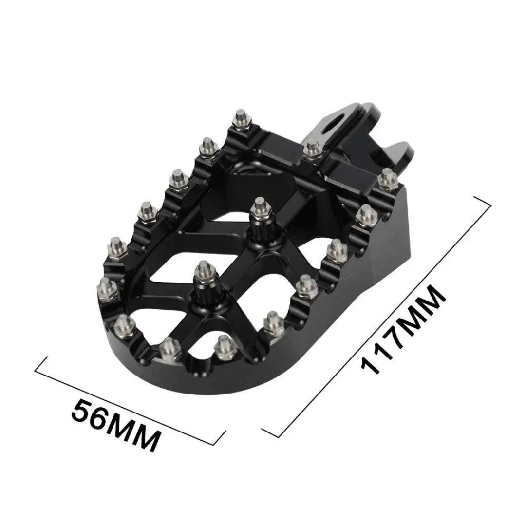 Aftermarket Foot Peg Set: KTM 390 Adventure - Orange