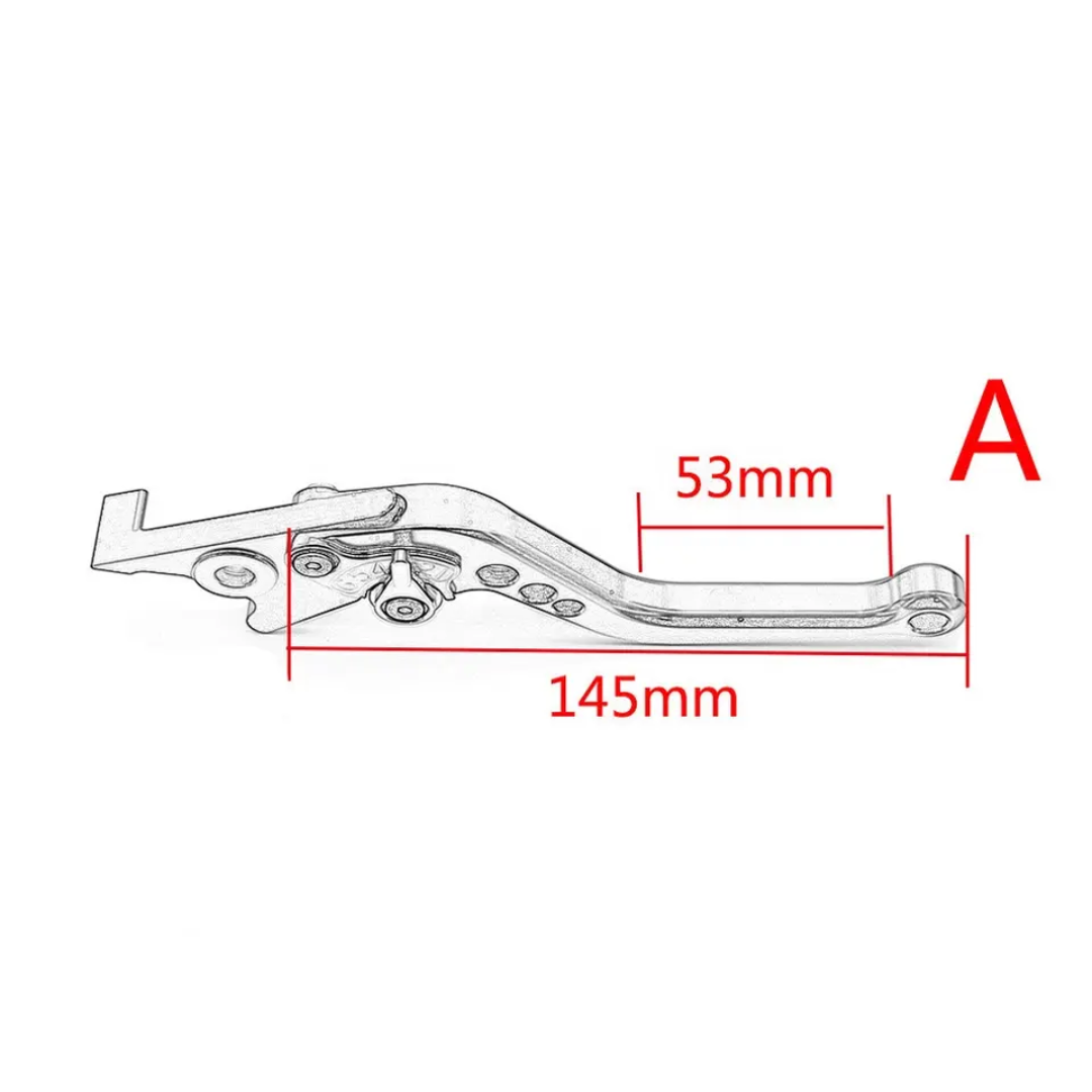 Honda CBR600/1000RR Brake/ Clutch Short Levers Set (2008-)