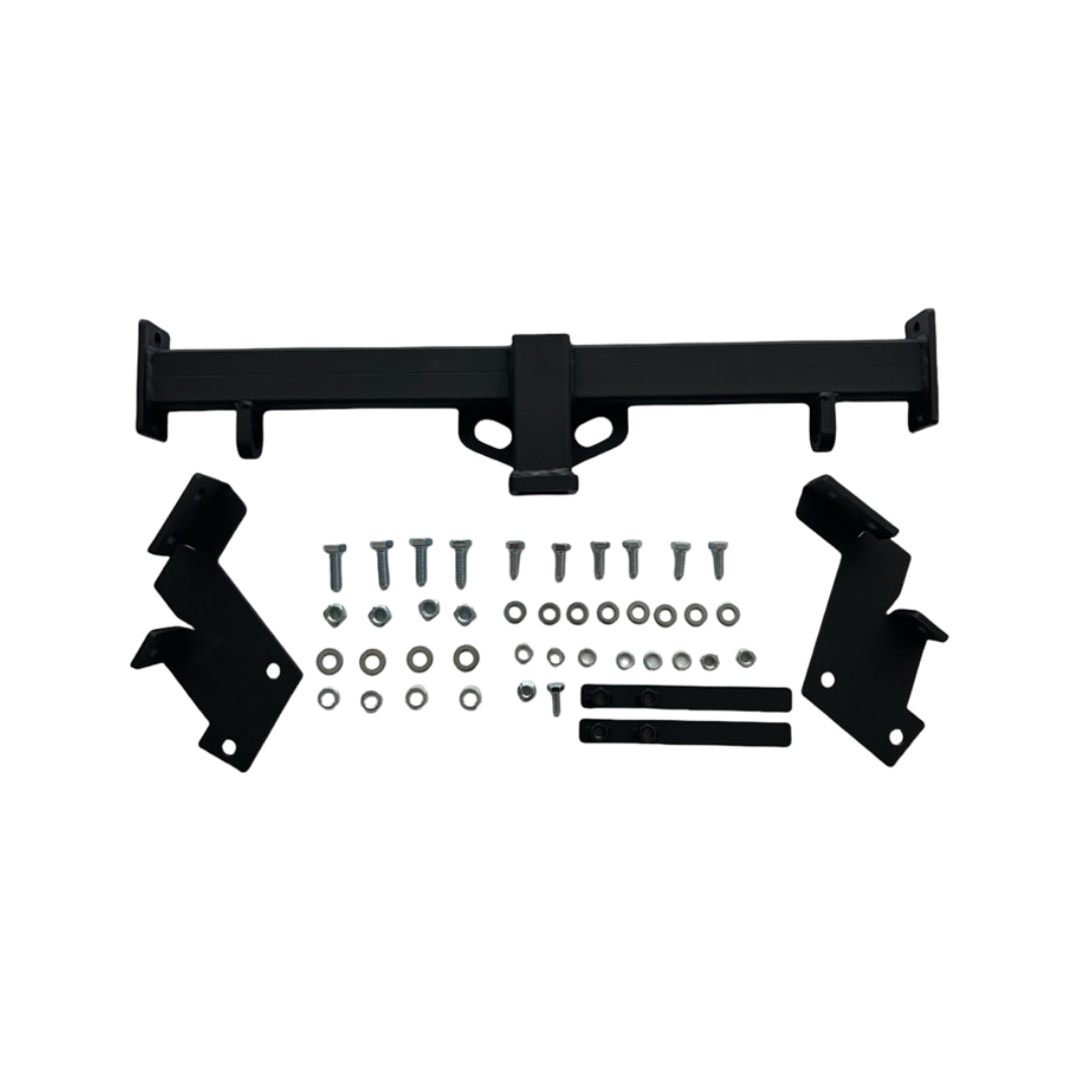Aftermarket Steel Tow Bar & Red Shackles: Suzuki Jimny 3/5 Door (2019-)