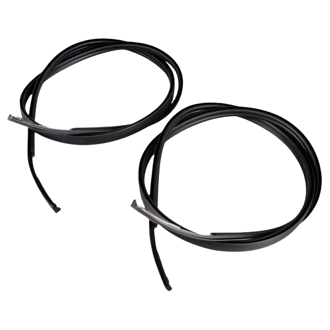 Roof Trim Strip Set Compatible with Toyota Hilux 2-Door (2005-2015)