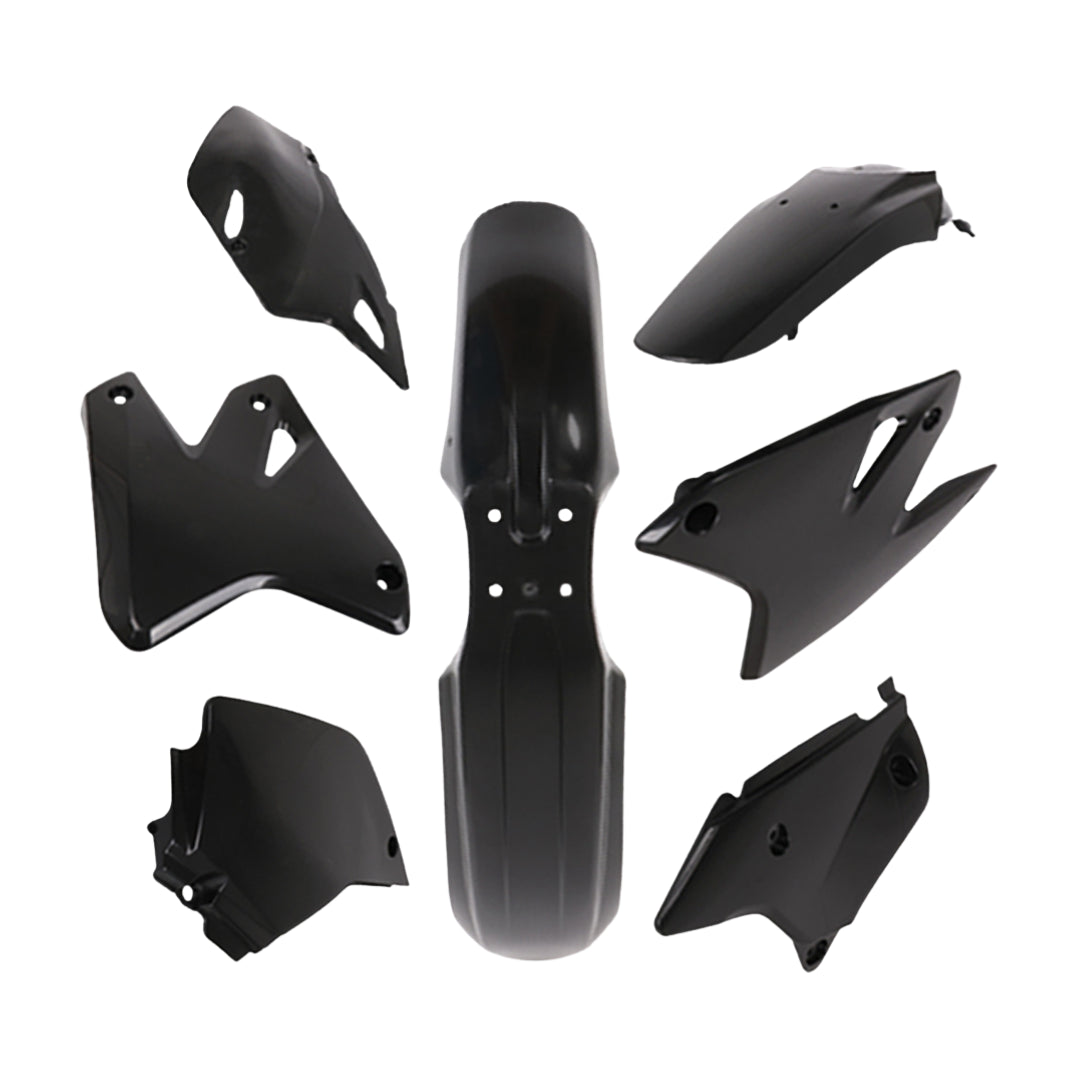 Aftermarket Plastic / Fairing set Compatible with Suzuki DRZ400 - Black