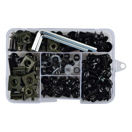 Motorcycle Fairing Bolts/ Clips & Screw Kit (195-Piece)