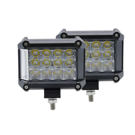 3-Row LED 4-Inch Light Set (57W)