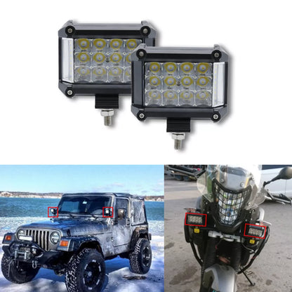 3-Row LED 4-Inch Light Set (57W)
