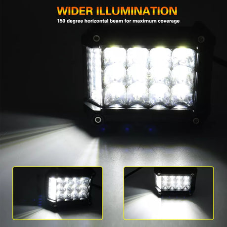 3-Row LED 4-Inch Light Set (57W)