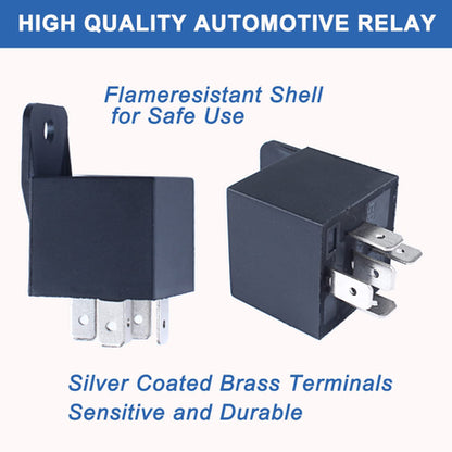 Heavy Duty Waterproof Relay and Harness (5-PIN)