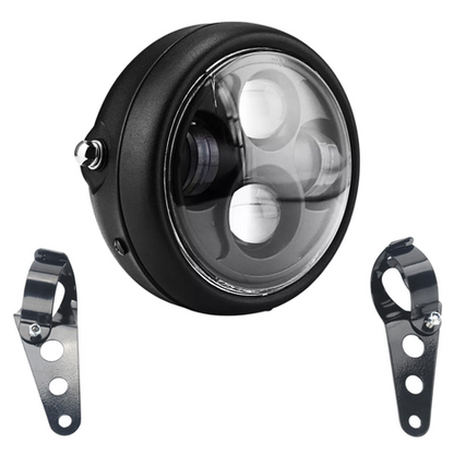 Motorcycle LED Round Headlight (6.5")