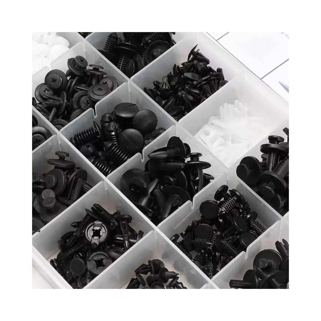 Vehicle Fastener Clip/ Push Rivet Retainer Clamps - 415 Pieces