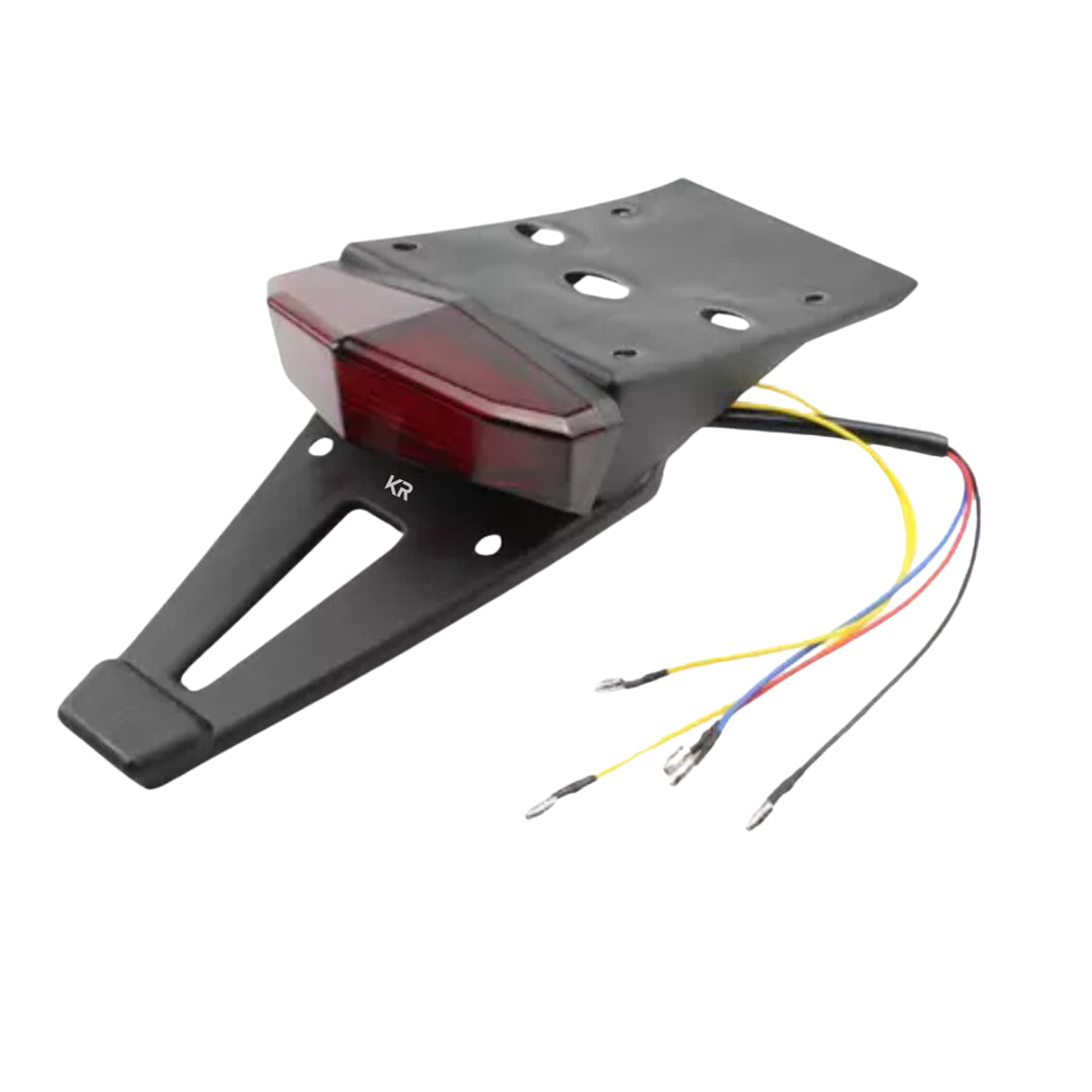 Motorcycle Rear Fender- LED Brake Tail Light & Indicators (12V)