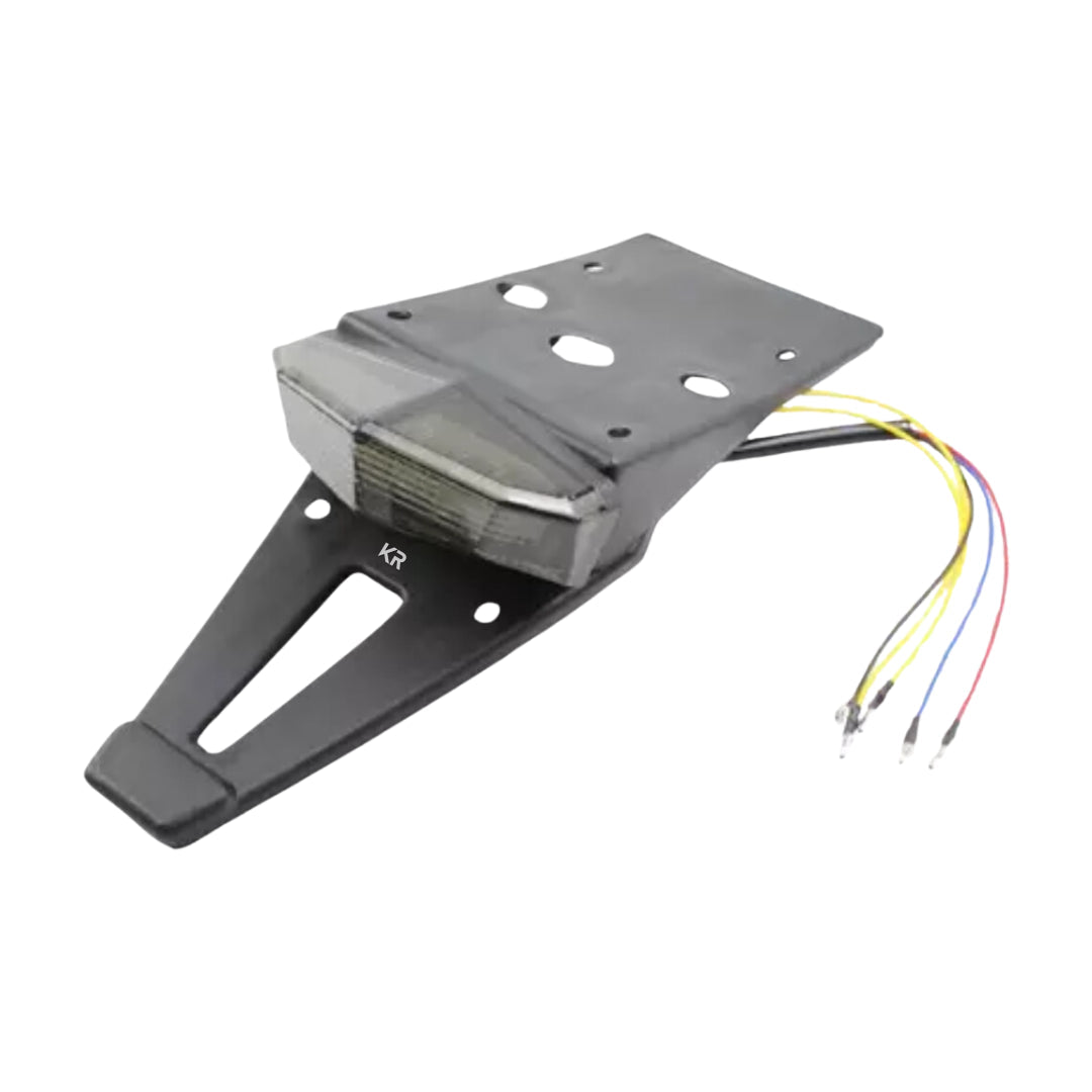 Motorcycle Rear Fender- LED Brake Tail Light & Indicators (12V)