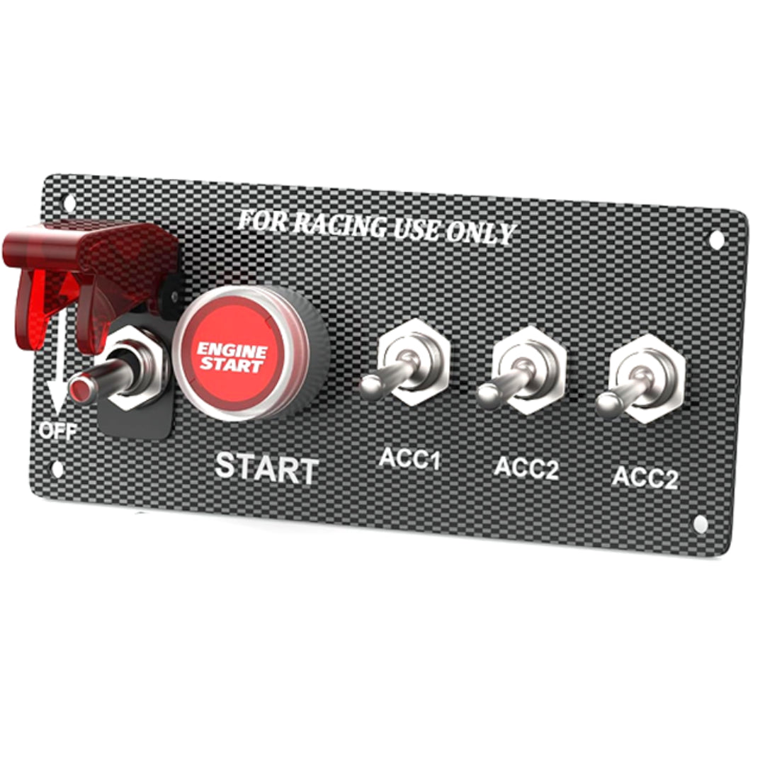 Auto 5-in-1 Ignition Switch Panel + Relay