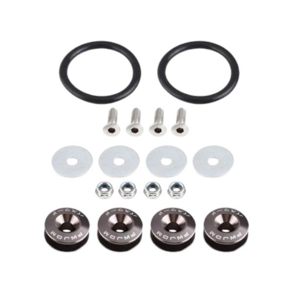 Quick release kit for Bumpers: Fixing Clips/ O-Rings/ Fasteners