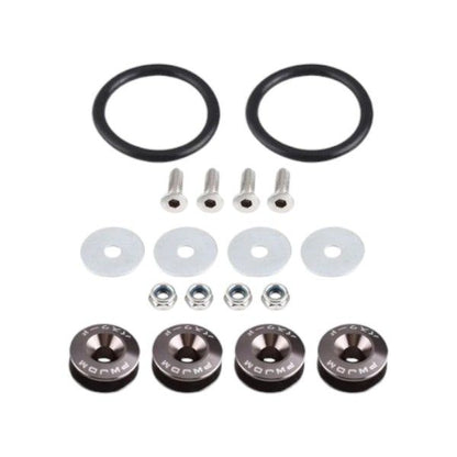 Quick release kit for Bumpers: Fixing Clips/ O-Rings/ Fasteners