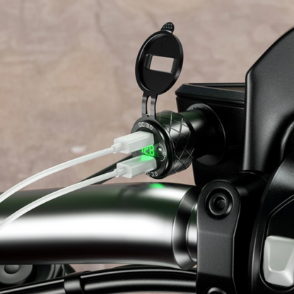 Alum Hella to Dual USB & Voltmeter (3.0)