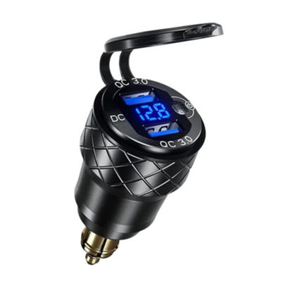 Alum Hella to Dual USB & Voltmeter (3.0)