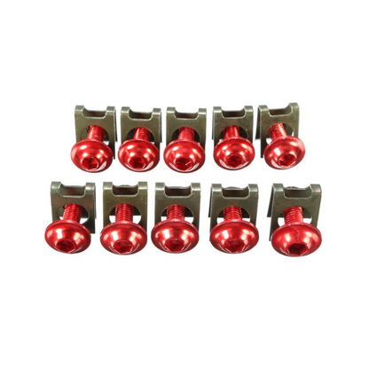 MC Fairing Bolts Kit M6 (10 Pieces)