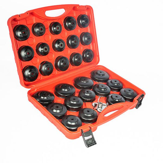 30pc Oil Filter Cap Wrench Set