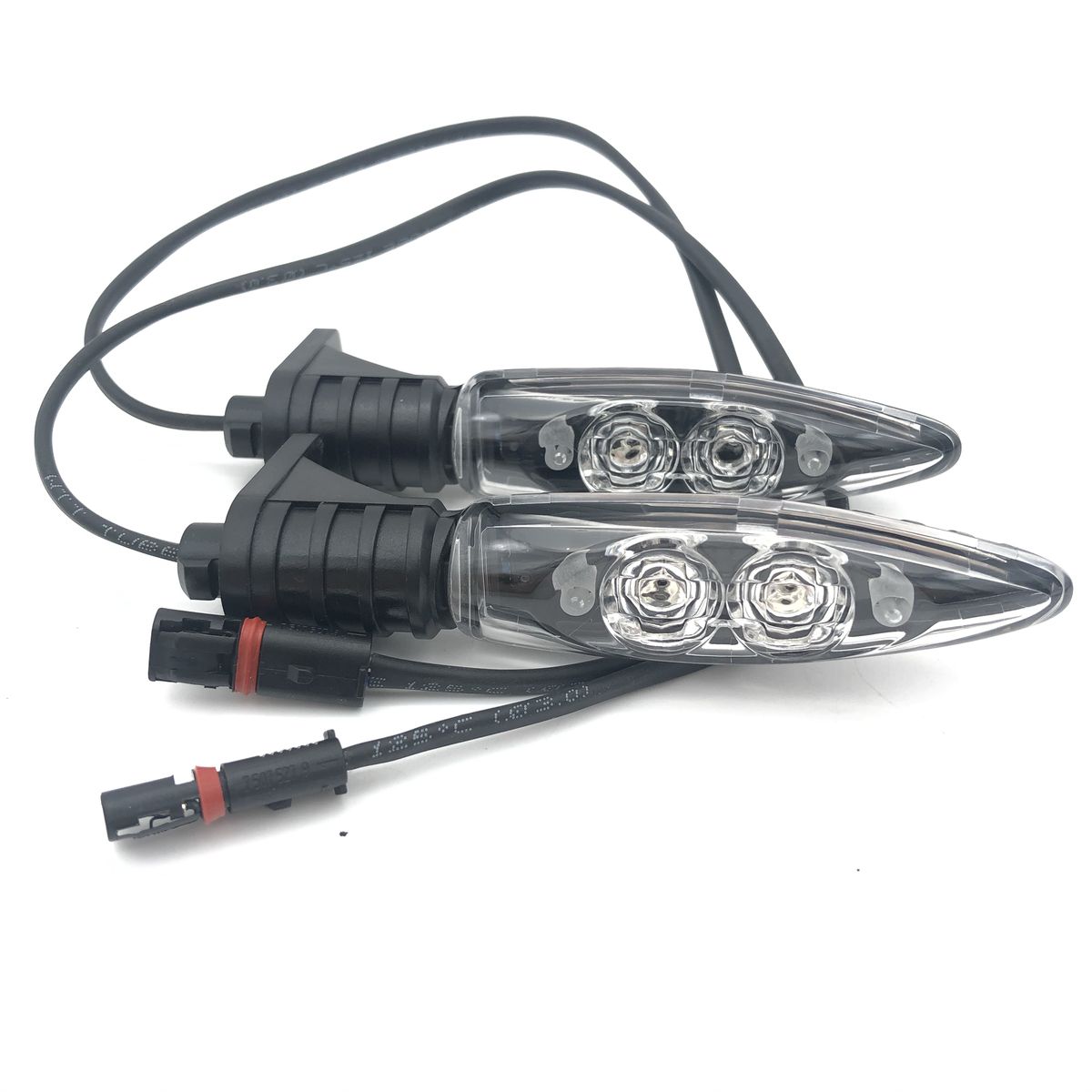 Aftermarket LED Indicator Set for BMW Motorcycles (Front)