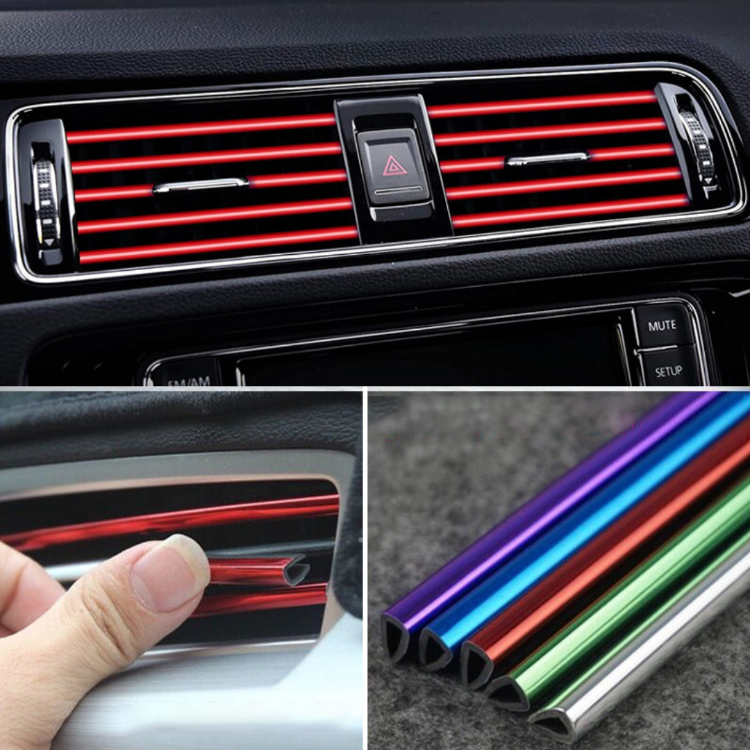 Automotive Air Vents Styling Strips (10-Piece)