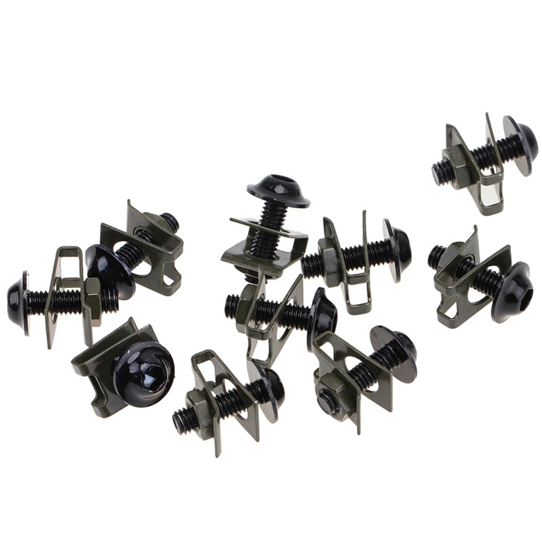 MC Fairing Bolts Kit M6 (10 Pieces)