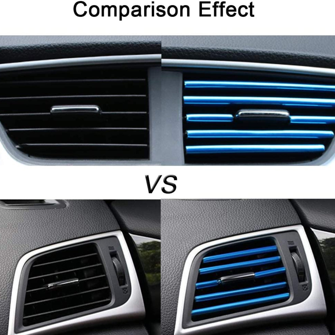 Automotive Air Vents Styling Strips (10-Piece)