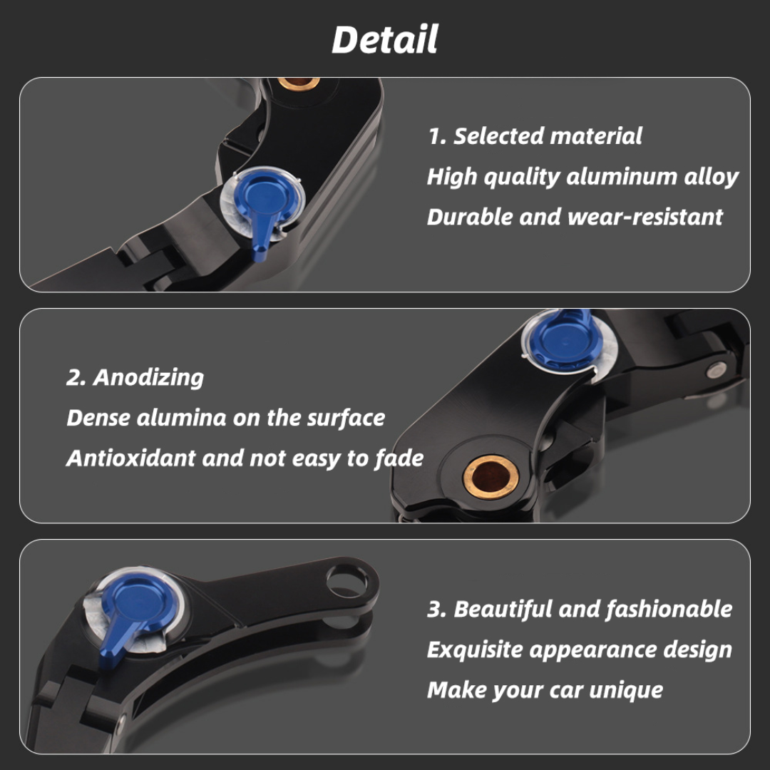 Foldable & Adjustable Levers Set Compatible with BMW S1000RR (2019-)
