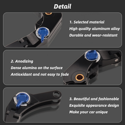 Foldable & Adjustable Levers Set Compatible with BMW S1000RR (2019-)