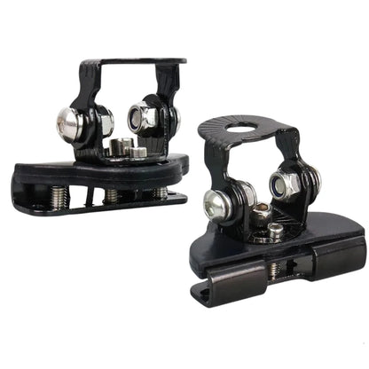 Auto Bonnet Spotlight/ LED Bar Mounting Bracket Set (Black)