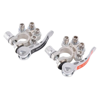 Auto Battery Terminal Quick Connectors & Terminals - Silver (Set)