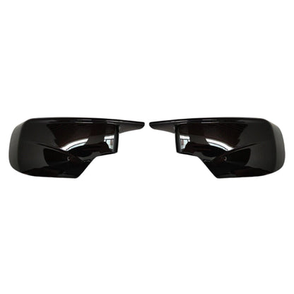 Aftermarket Gloss Black Mirror Cover Set Compatible with BMW E46