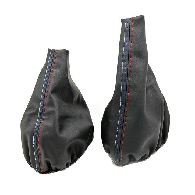 Gear Knob Boot & Handbrake Cover Compatible with BMW E30 E34 E36 E46 Z3