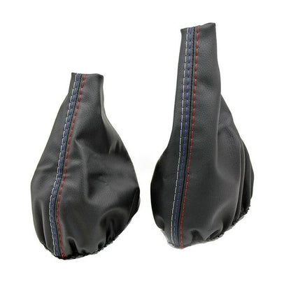 Gear Knob Boot & Handbrake Cover Compatible with BMW E30 E34 E36 E46 Z3